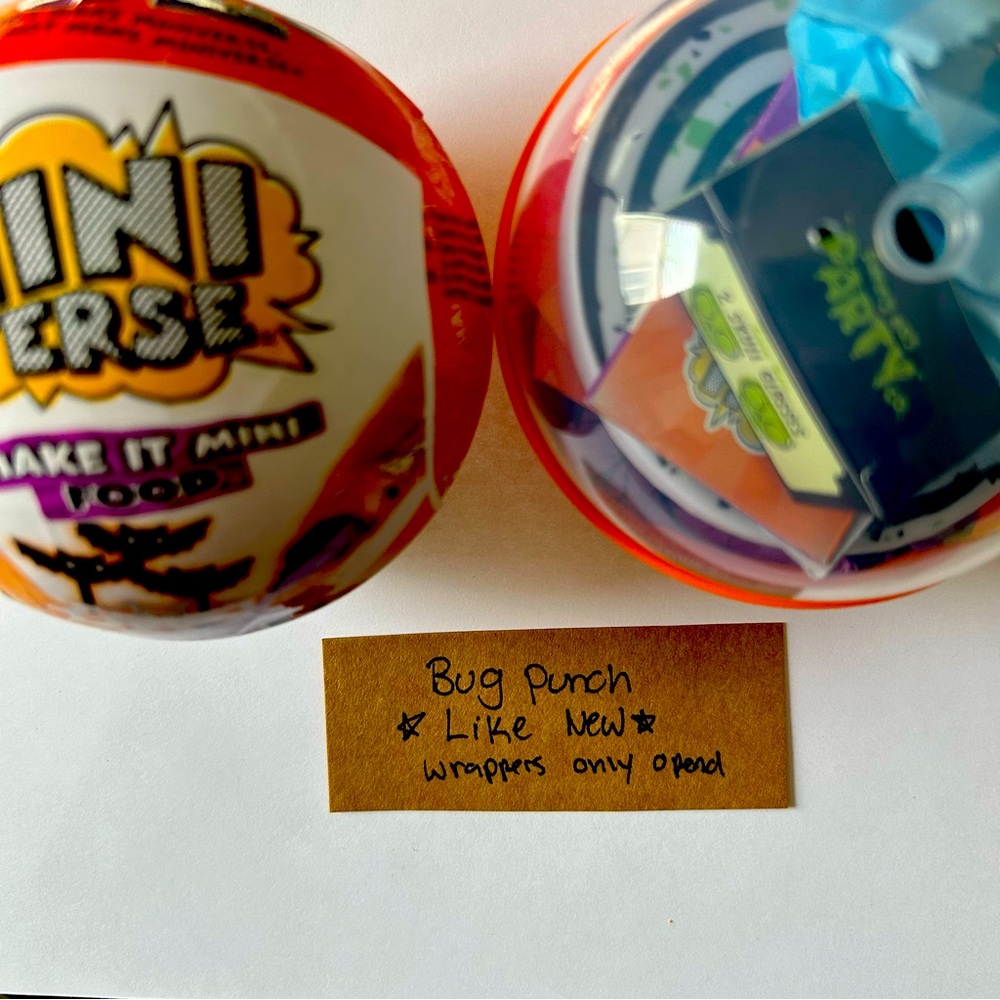 Make it mini verse Halloween Bug Punch